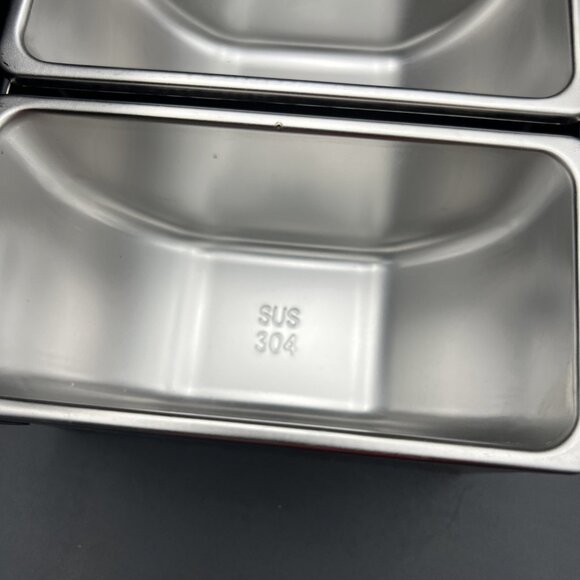 Makers Mark Bar Garnish Caddy Kentucky Bourbon Man Cave Black Metal Stainless - Picture 10 of 16